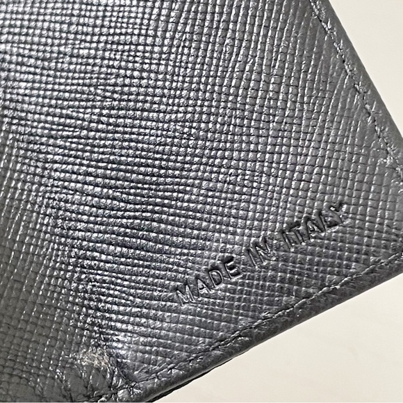 Prada black Tessuto nylon triangle logo trifold wallet - Picture 9 of 11